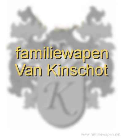 familiewapen Van Kinschot