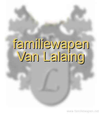 familiewapen Van Lalaing