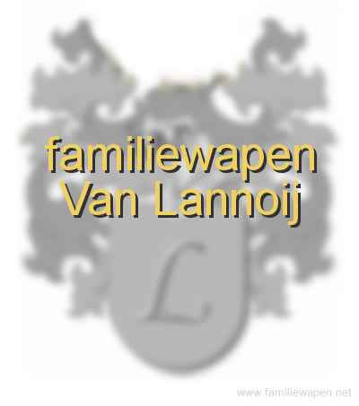 familiewapen Van Lannoij