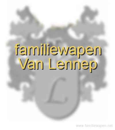 familiewapen Van Lennep