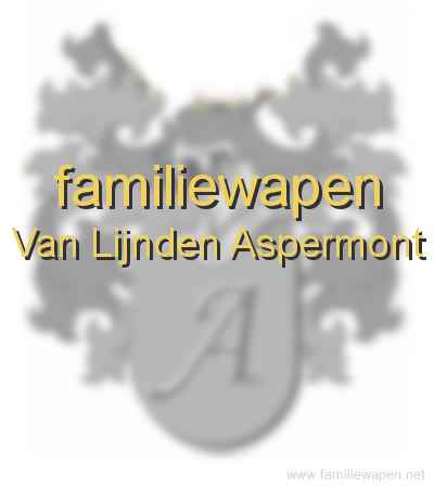 familiewapen Van Lijnden Aspermont