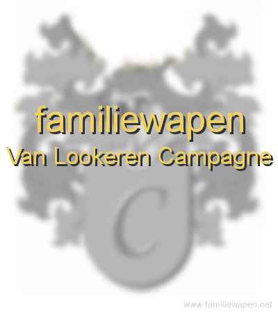 familiewapen Van Lookeren Campagne