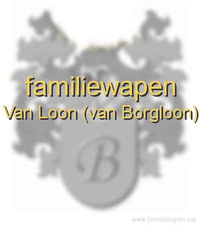 familiewapen Van Loon (van Borgloon)