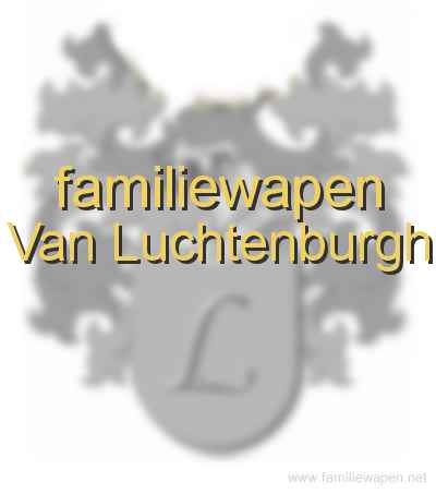 familiewapen Van Luchtenburgh