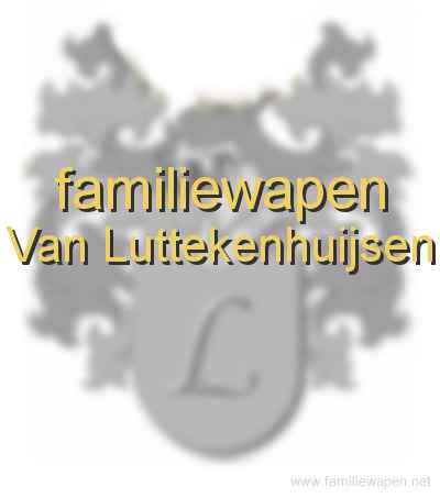 familiewapen Van Luttekenhuijsen