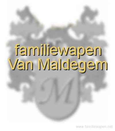 familiewapen Van Maldegem