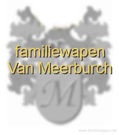 familiewapen Van Meerburch