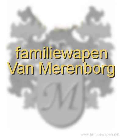 familiewapen Van Merenborg