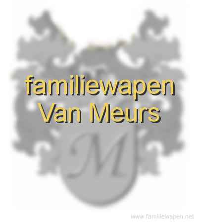 familiewapen Van Meurs