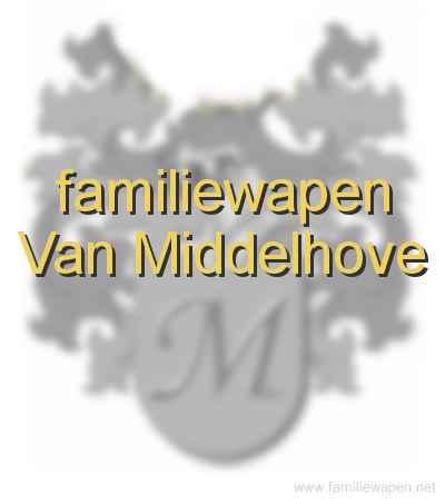 familiewapen Van Middelhove