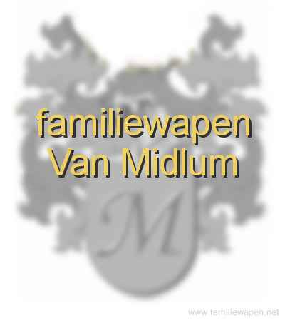 familiewapen Van Midlum