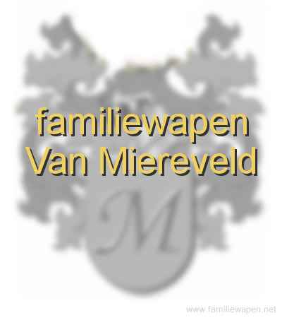 familiewapen Van Miereveld