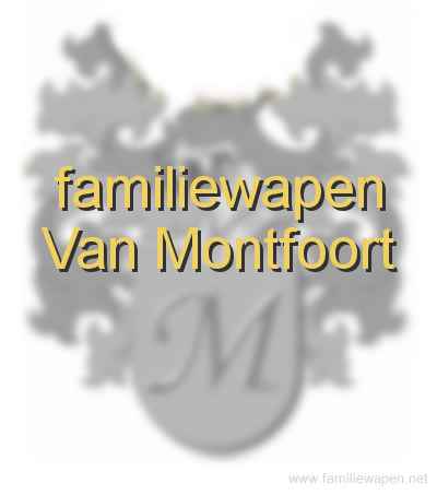 familiewapen Van Montfoort