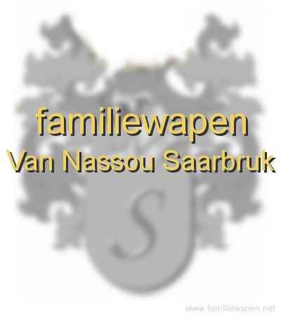 familiewapen Van Nassou Saarbruk