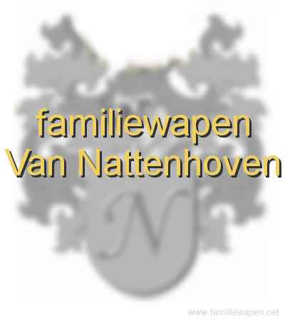 familiewapen Van Nattenhoven