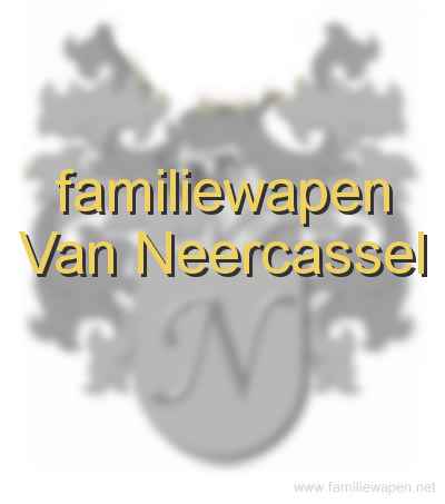 familiewapen Van Neercassel