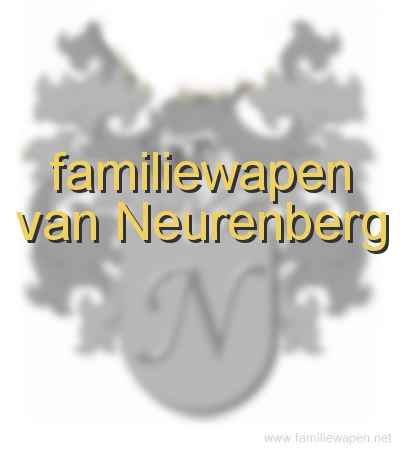 familiewapen van Neurenberg