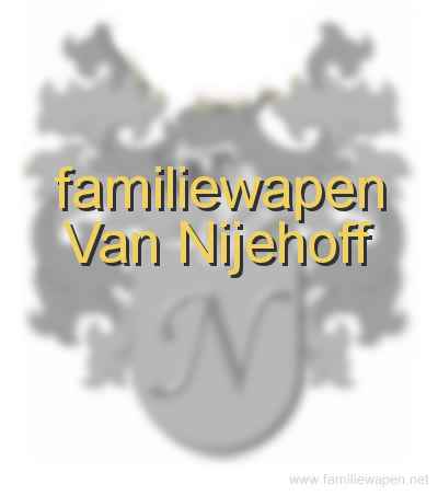 familiewapen van Nijehoff