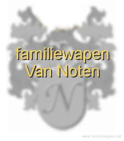 familiewapen Van Noten