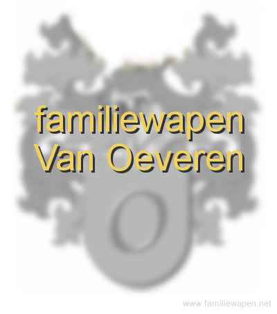 familiewapen Van Oeveren