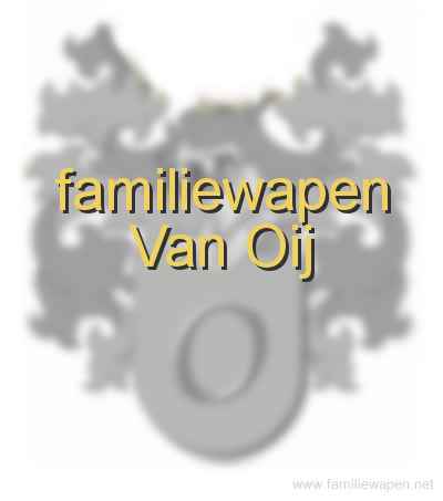 familiewapen Van Oij