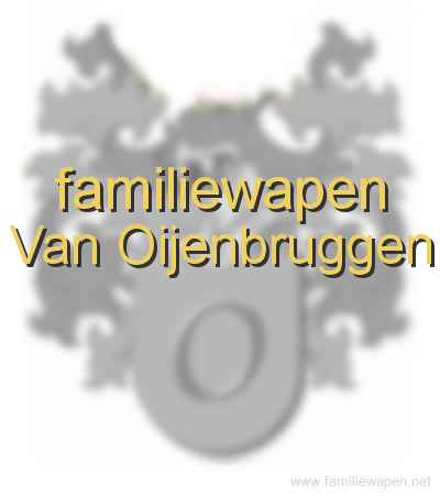 familiewapen Van Oijenbruggen