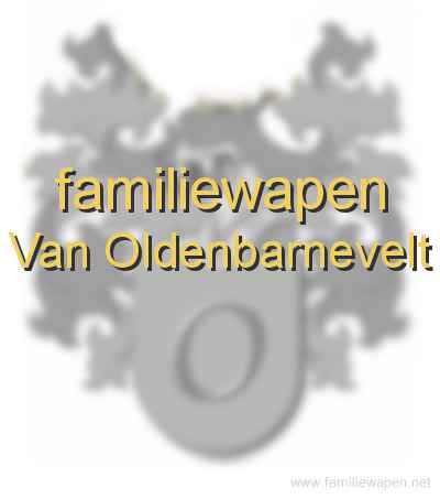 familiewapen Van Oldenbarnevelt