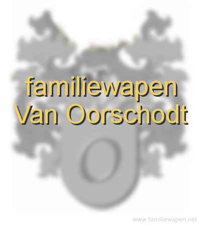 familiewapen Van Oorschodt