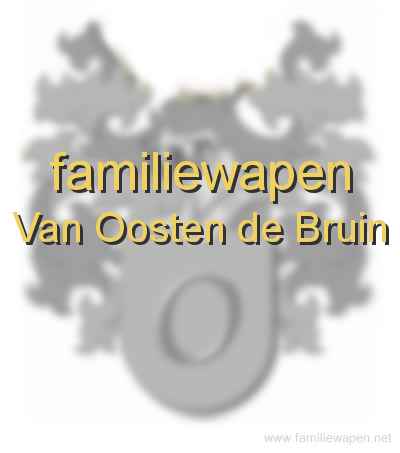 familiewapen Van Oosten de Bruin