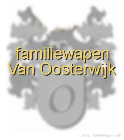 familiewapen Van Oosterwijk