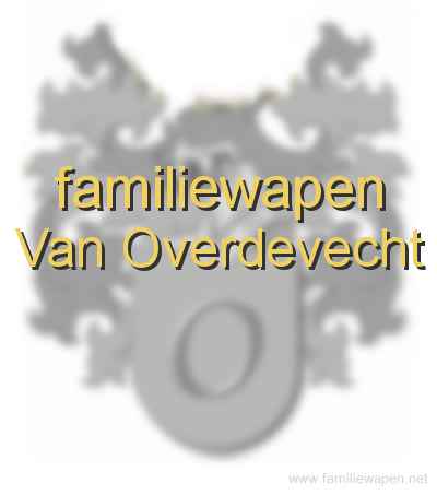 familiewapen Van Overdevecht