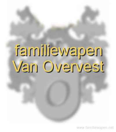 familiewapen Van Overvest