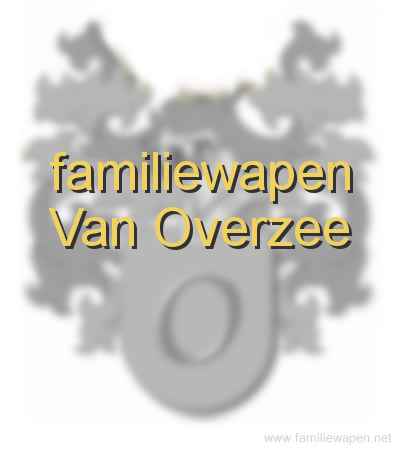 familiewapen Van Overzee