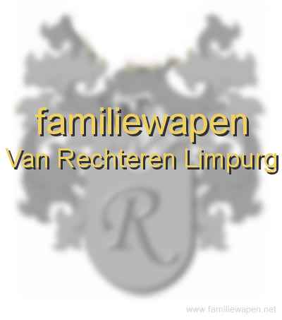 familiewapen Van Rechteren Limpurg