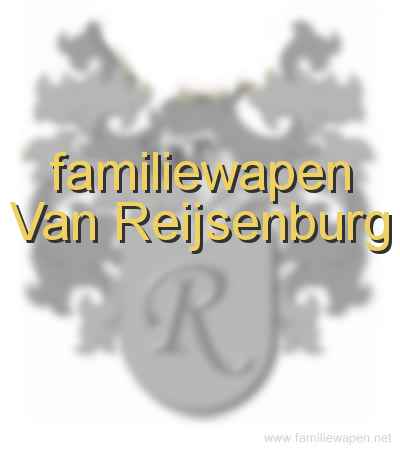 familiewapen Van Reijsenburg