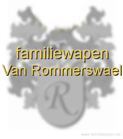 familiewapen Van Rommerswael