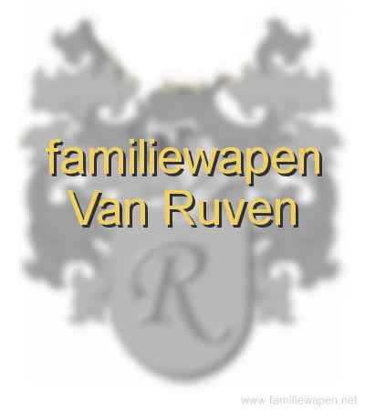 familiewapen Van Ruven