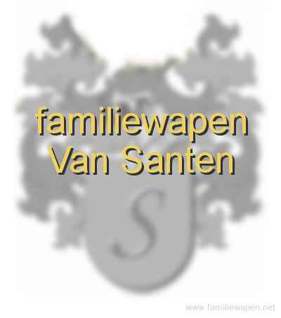 familiewapen Van Santen