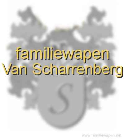 familiewapen Van Scharrenberg