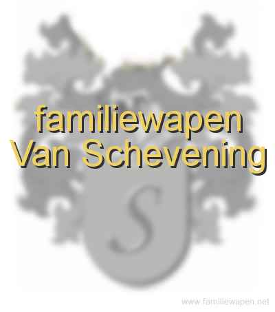 familiewapen Van Schevening