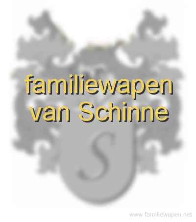 familiewapen van Schinne