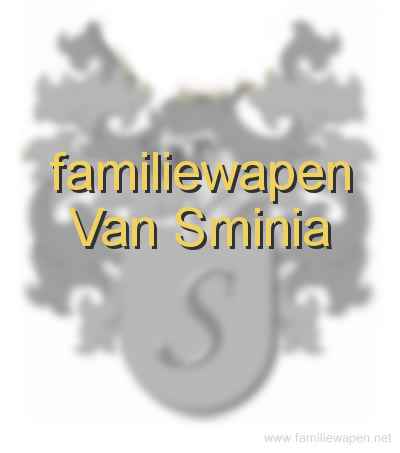 familiewapen Van Sminia