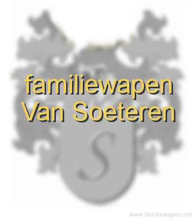 familiewapen Van Soeteren