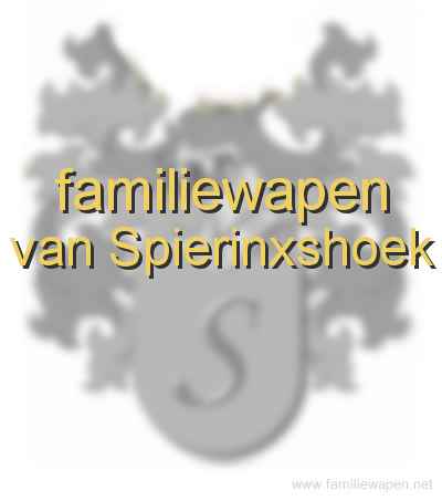 familiewapen van Spierinxshoek