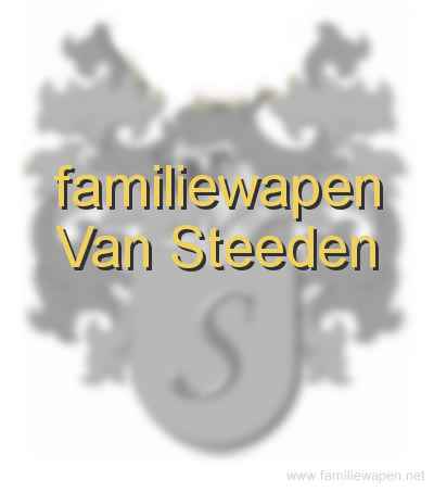 familiewapen Van Steeden