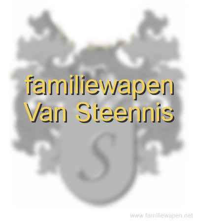 familiewapen Van Steennis