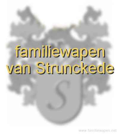 familiewapen van Strunckede