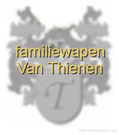 familiewapen Van Thienen