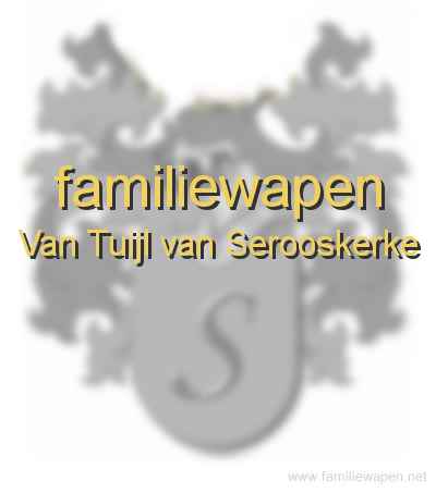 familiewapen Van Tuijl van Serooskerke