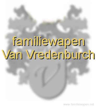 familiewapen Van Vredenburch